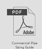 Mainsflush Commercial Pipe Sizing Guide